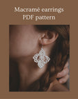 Phoenix Earrings, PDF pattern