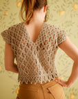The LINEA knot top, macramé PDF pattern and tutorial