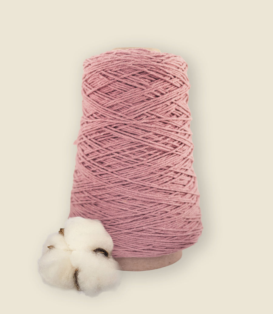 1.5 mm warp thread, recycled cotton 250 g