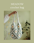 'Meadow' Crochet Bag PDF-mönster och video (engelska)