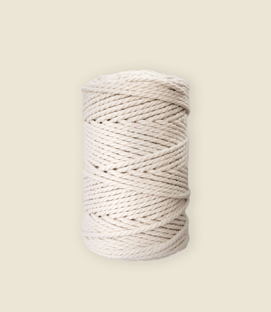 4 mm naturligt bomullsrep 500 g