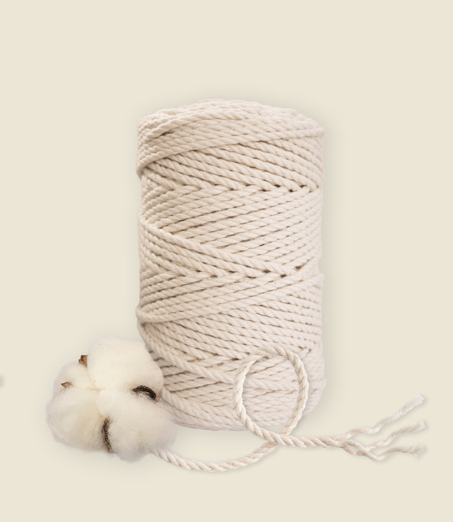 4 mm natural cotton rope 500 g