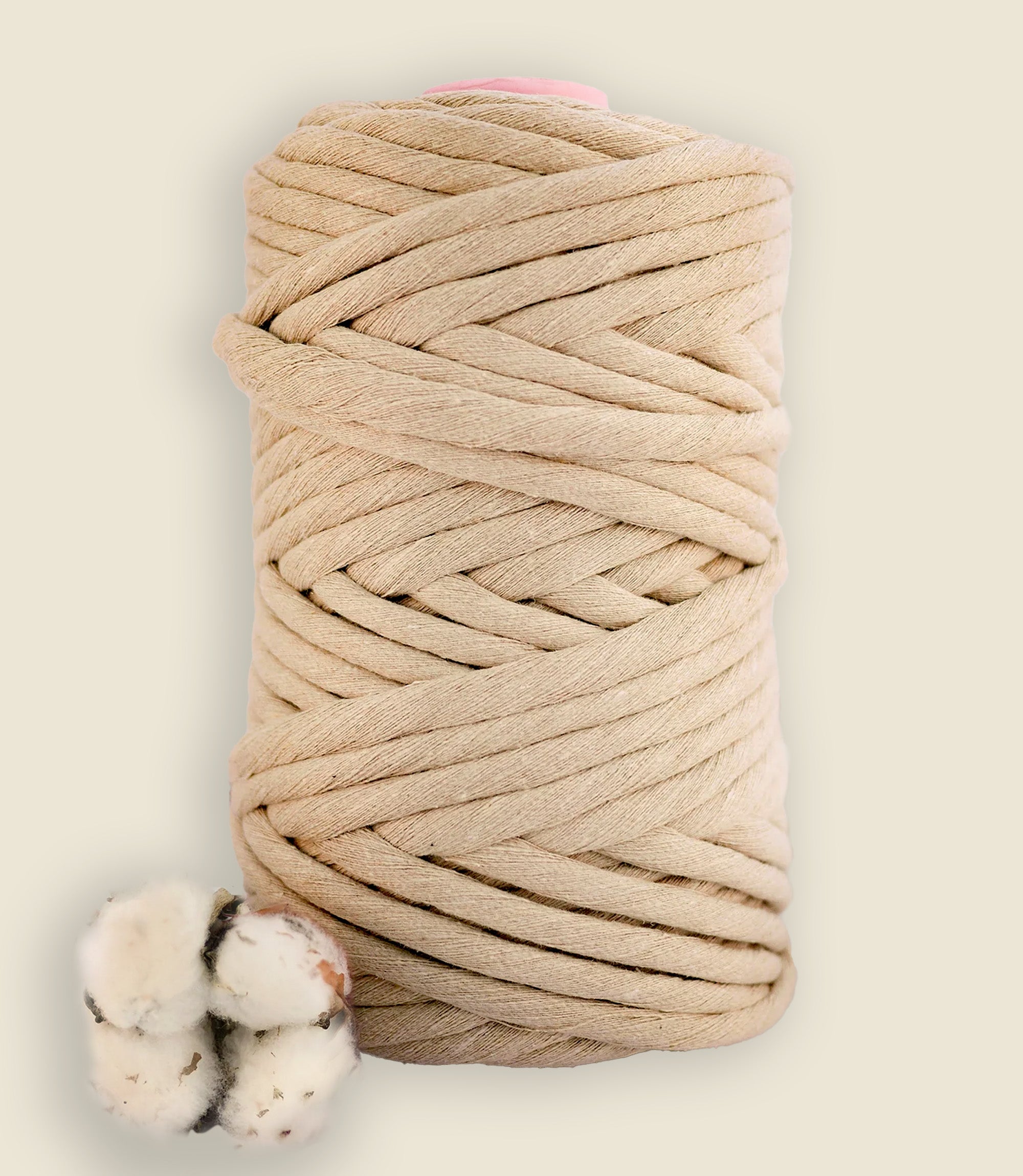 Single Strand String Single strand string, 8 mm recycled cotton, 1 kg – Createaholic