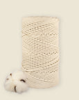 3-ply rope, organic cotton