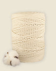 3-ply rope, organic cotton