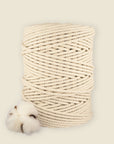 3-ply rope, organic cotton