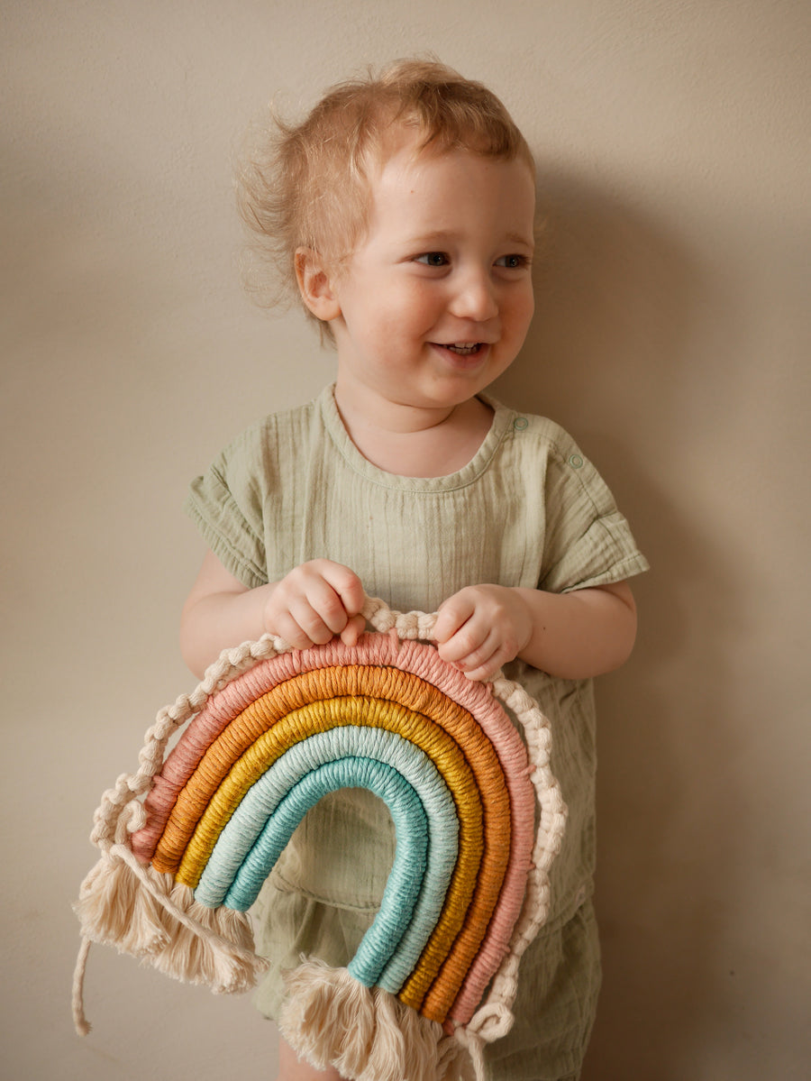 DIY kit, Macramé Rainbow (SWEDISH)