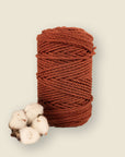 4 mm recycled cotton rope 500 g