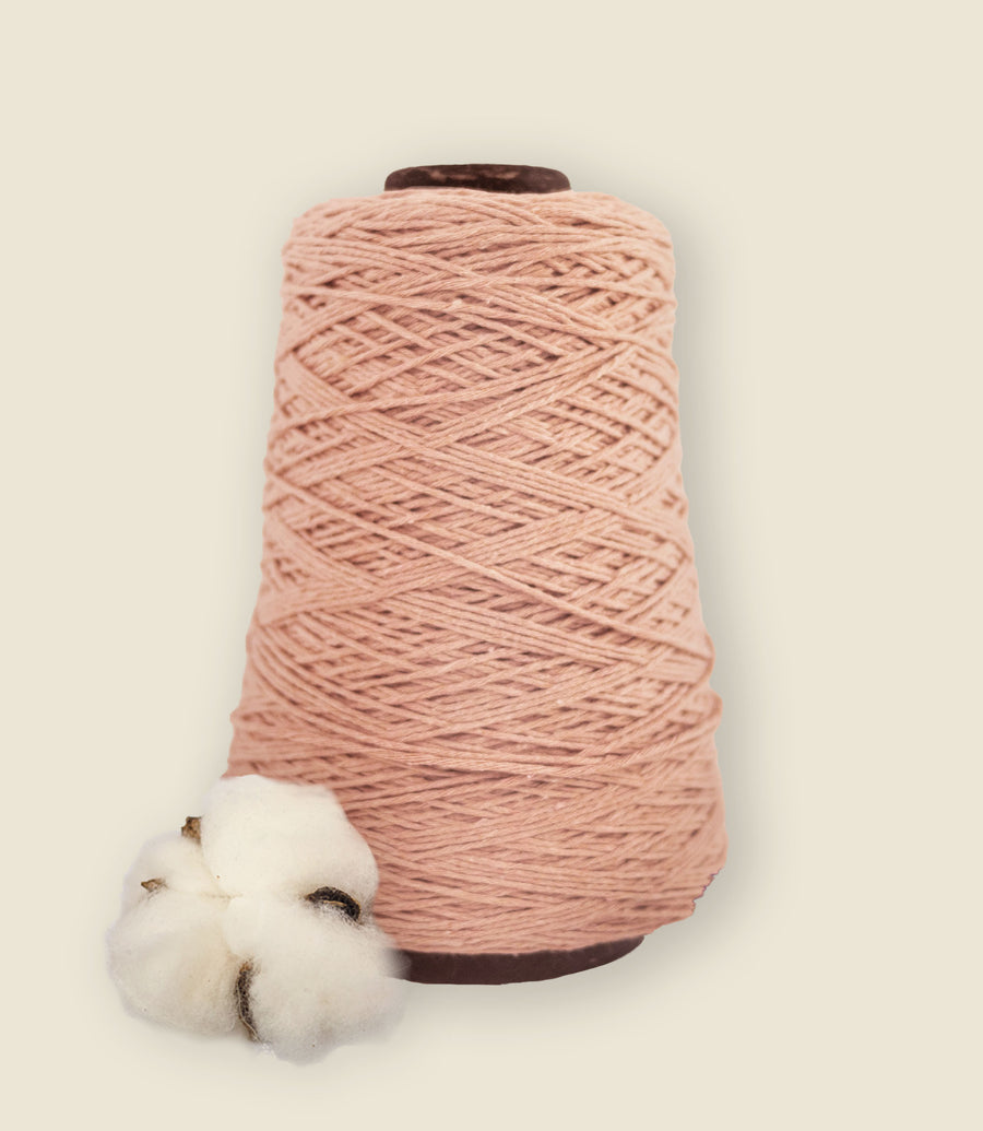 1.5 mm warp thread, recycled cotton 250 g