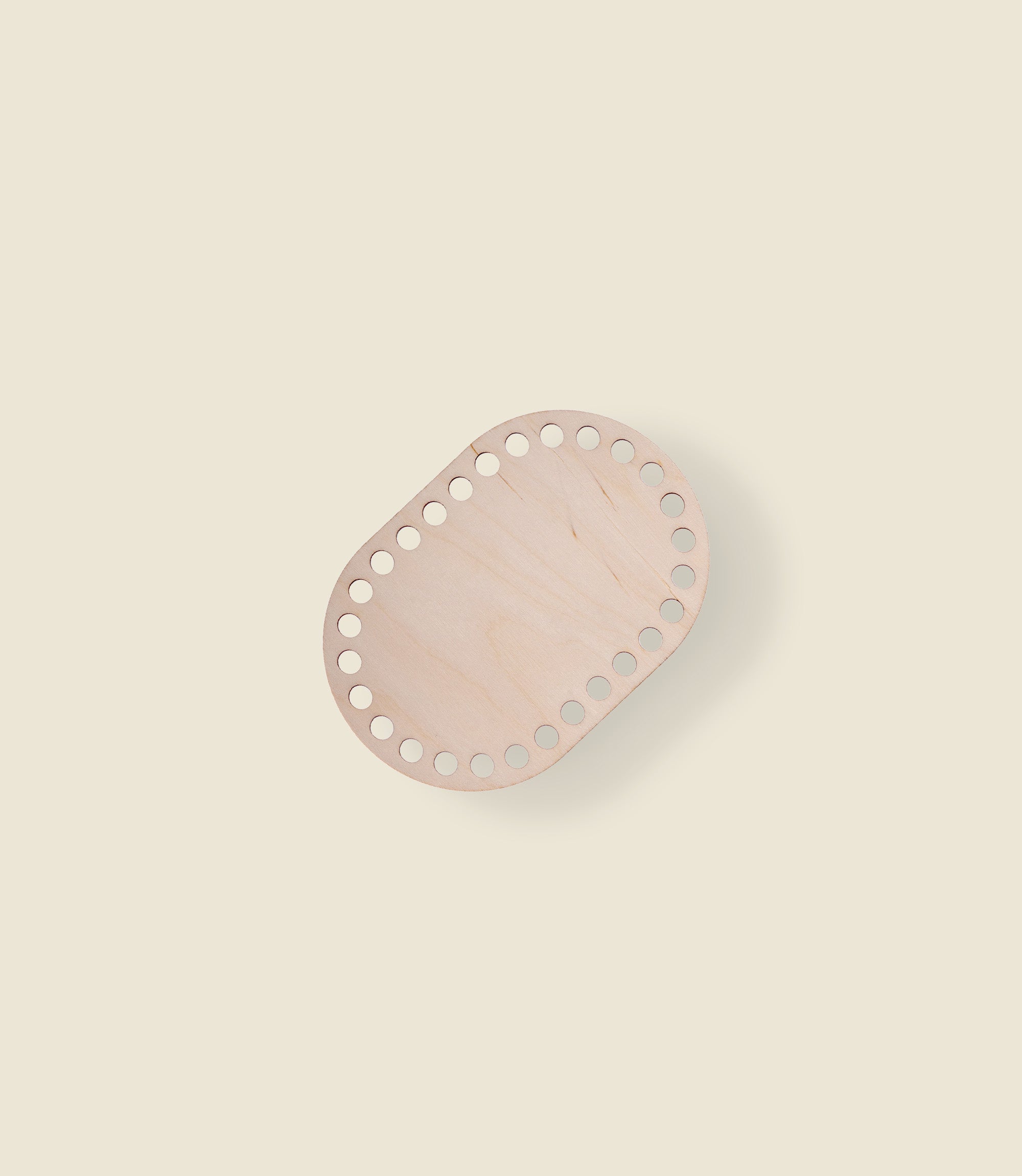 Rounded rectangle wooden base – Createaholic