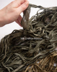 Recycled silk chiffon ribbon, 100g