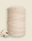 Single strand string, organic cotton