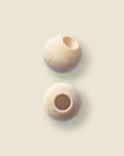 Wooden beads with large holes