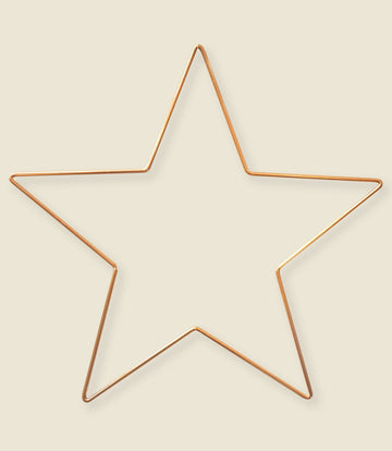 Metallram, stjärna 30 cm