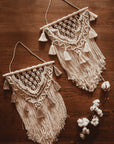 Macramé wall hanging, PDF pattern and tutorial