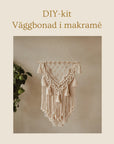 DIY kit, Macramé wall hanging (SWEDISH)