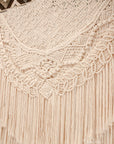 Macramé wallhanging, "Mountain Vines"