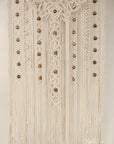 Macramé wallhanging, "Earthling"