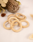 Wooden rings, small