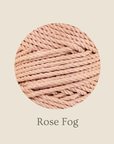 Samples, coloured 3-ply rope