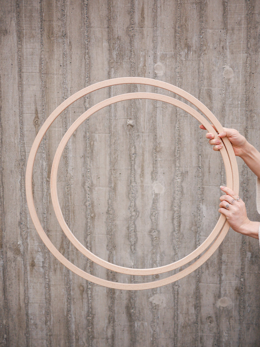 Wooden hoops – Createaholic
